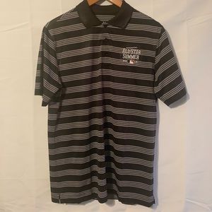 2015 MLB All Star Summer Cincinnati Reds Nike Golf Polo